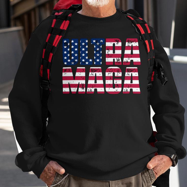 Ultra Maga And Proud Of It A Ultra Maga And Proud Of It V18 Sweatshirt Gifts for Old Men