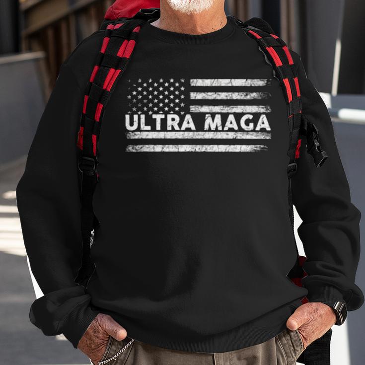 Ultra Maga And Proud Of It A Ultra Maga And Proud Of It V6 Sweatshirt Gifts for Old Men