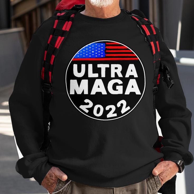 Ultra Maga Donald Trump Joe Biden America Sweatshirt Gifts for Old Men