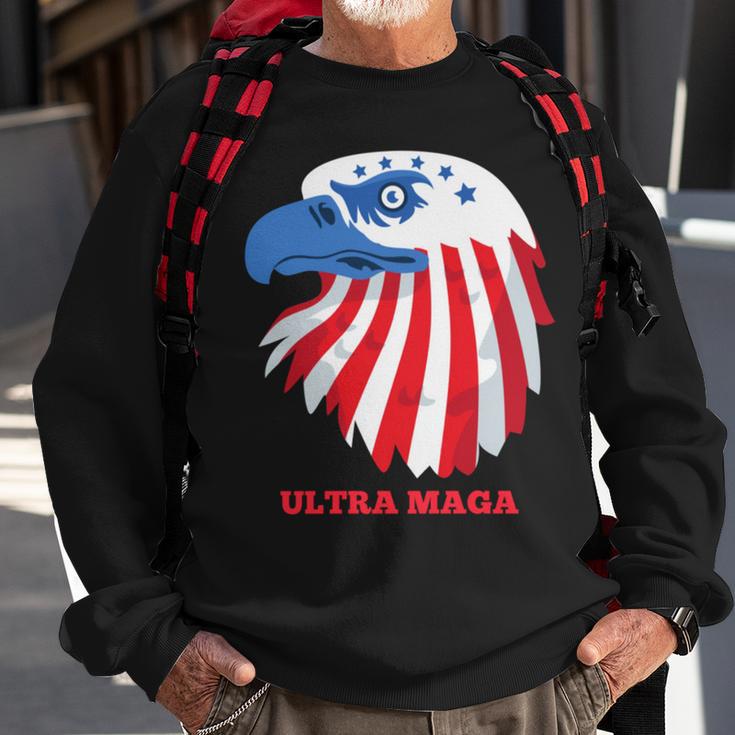 Ultra Maga Memorial Day Sweatshirt Gifts for Old Men