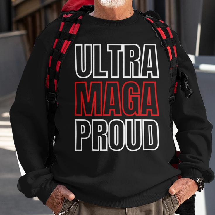 Ultra Maga Proud Patriotic Tshirt V2 Sweatshirt Gifts for Old Men