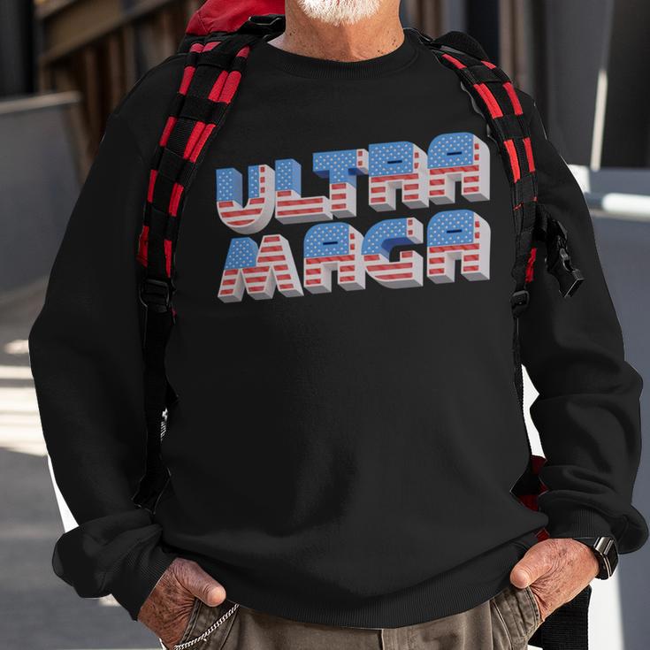 Ultra Maga Tshirt Proud Ultra Maga Make America Great Again America Tshirt United State Of America Sweatshirt Gifts for Old Men