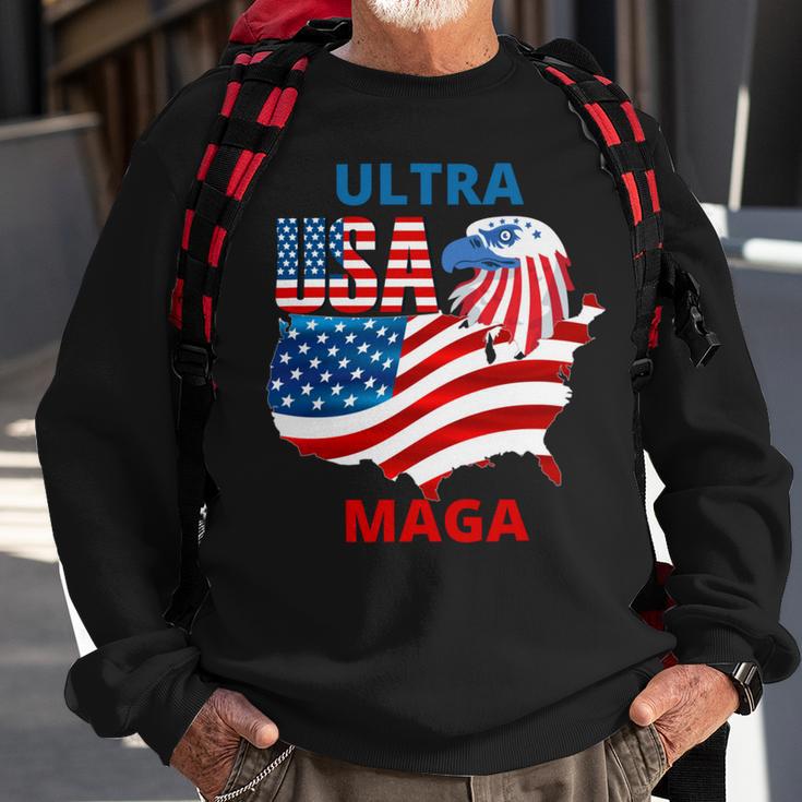 Ultra Maga Ultra Maga Funny Sweatshirt Gifts for Old Men