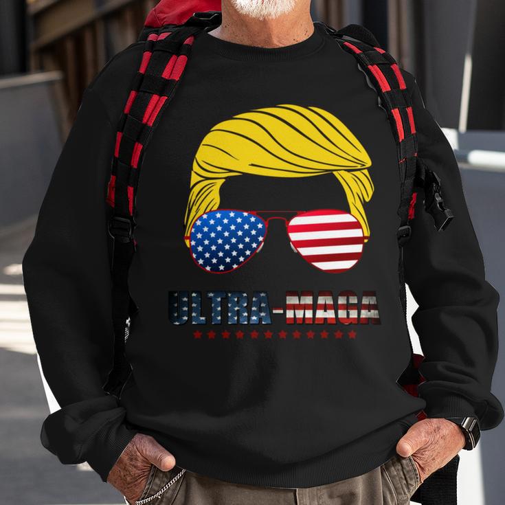 Ultra Maga Usa Maga Make America Great Again Sweatshirt Gifts for Old Men