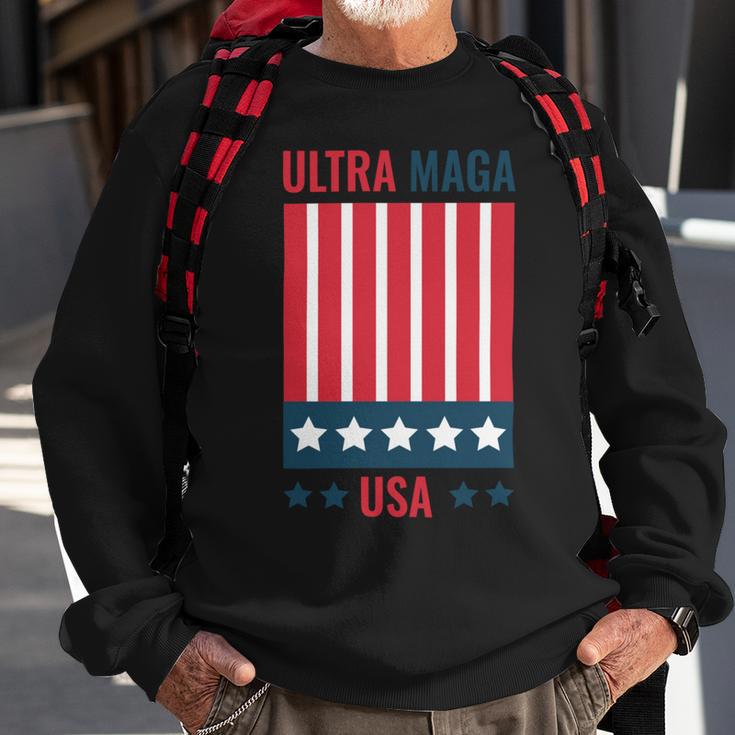 Ultra Maga Usa Sweatshirt Gifts for Old Men