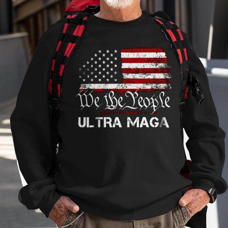 Ultra Maga We The People Classic Sweatshirt Gifts for Old Men