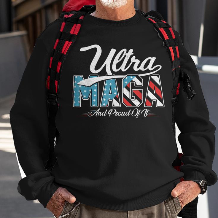 Ultra Mega And Proud Of It Pro Trump Patriotic Republicanultra Mega And Proud Of It Pro Trump Patriotic Republican Sweatshirt Gifts for Old Men