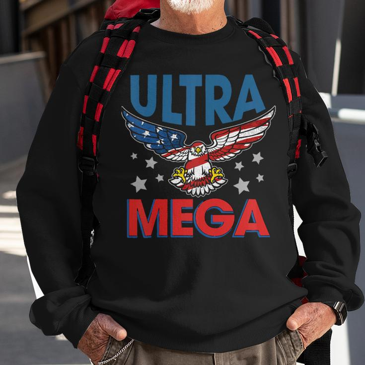 Ultra Mega Eagle Sweatshirt Gifts for Old Men