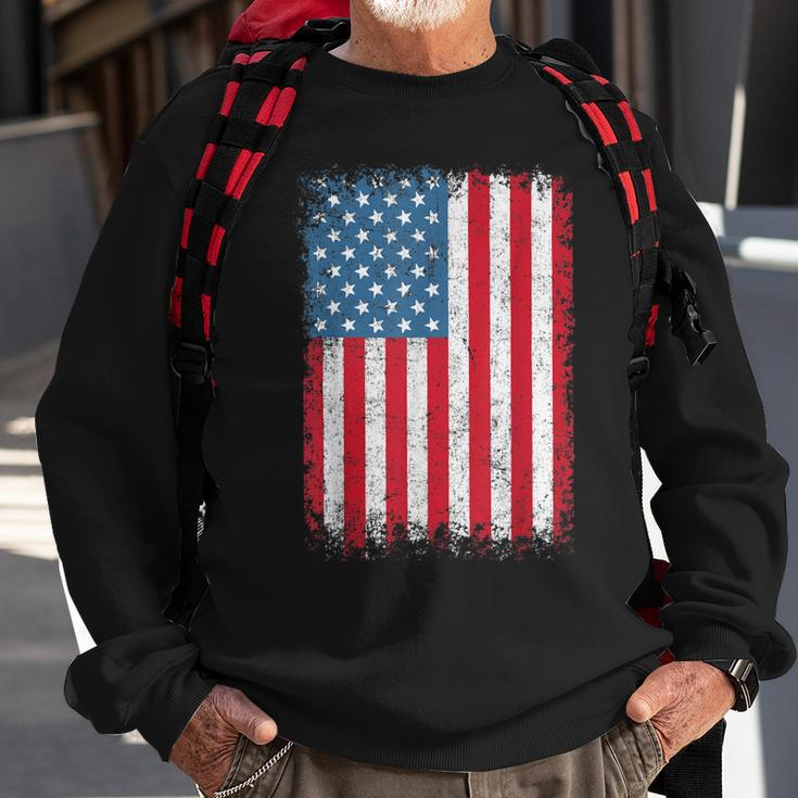 Usa Patriotic American Flag For Men Women Kids Boys Girls Us Sweatshirt Gifts for Old Men