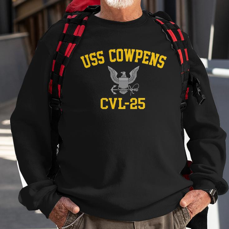 Uss Cowpens Cvl-25 Armed Forces Sweatshirt Gifts for Old Men