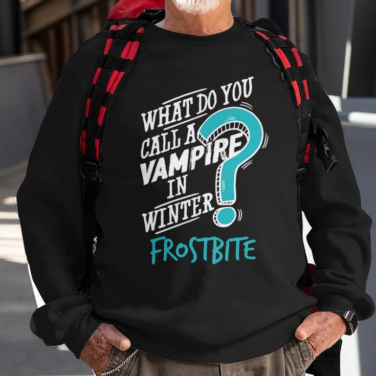 Vampire In Winter Frostbite 92 Trending Shirt Sweatshirt Gifts for Old Men