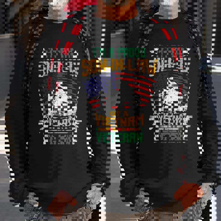 Veteran Proud Son In Law Of A Vietnam Veteran Sweatshirt Gifts for Old Men Veteran Proud Son In Law Of A Vietnam Veteran Sweatshirt Gifts for Old Men