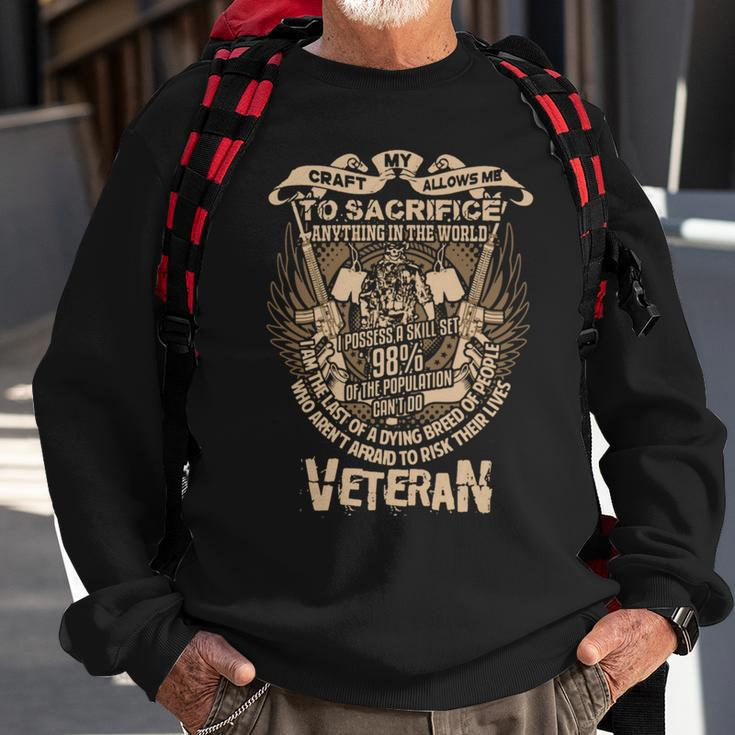 Veteran Veterans Day 690 Navy Soldier Army Military Sweatshirt Gifts for Old Men