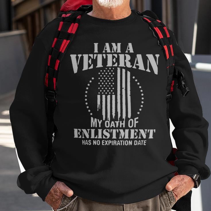 Veteran Veterans Day Us Army Veteran Oath 731 Navy Soldier Army Military Sweatshirt Gifts for Old Men