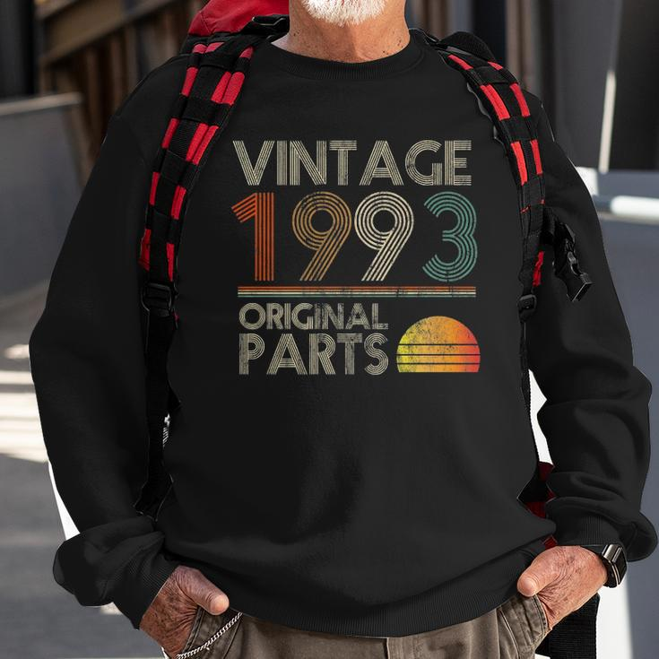 Vintage Original Parts Birthday 1993 29Th Retro Style Sweatshirt Gifts for Old Men