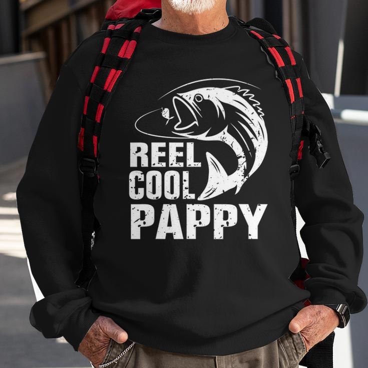 Vintage Reel Cool Pappy Fishing Fathers Day Gift Sweatshirt Gifts for Old Men