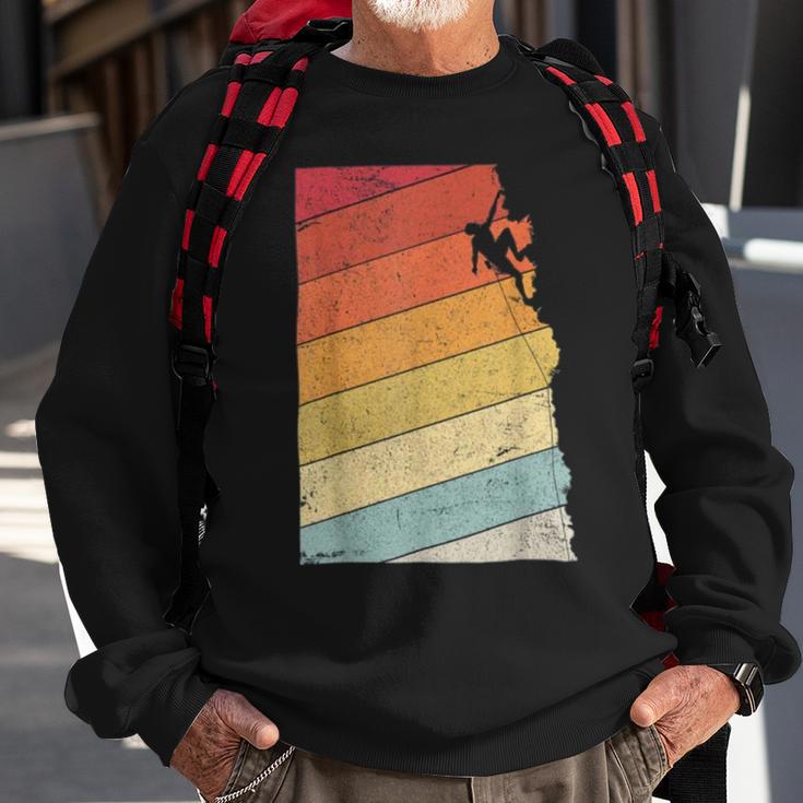 Vintage Retro Rock Climber 180 Shirt Sweatshirt Gifts for Old Men