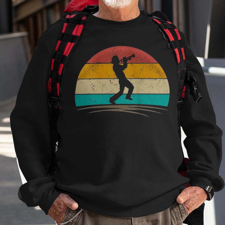 Vintage Trumpet Cool Retro Trumpet Player 145 Shirt Sweatshirt Gifts for Old Men