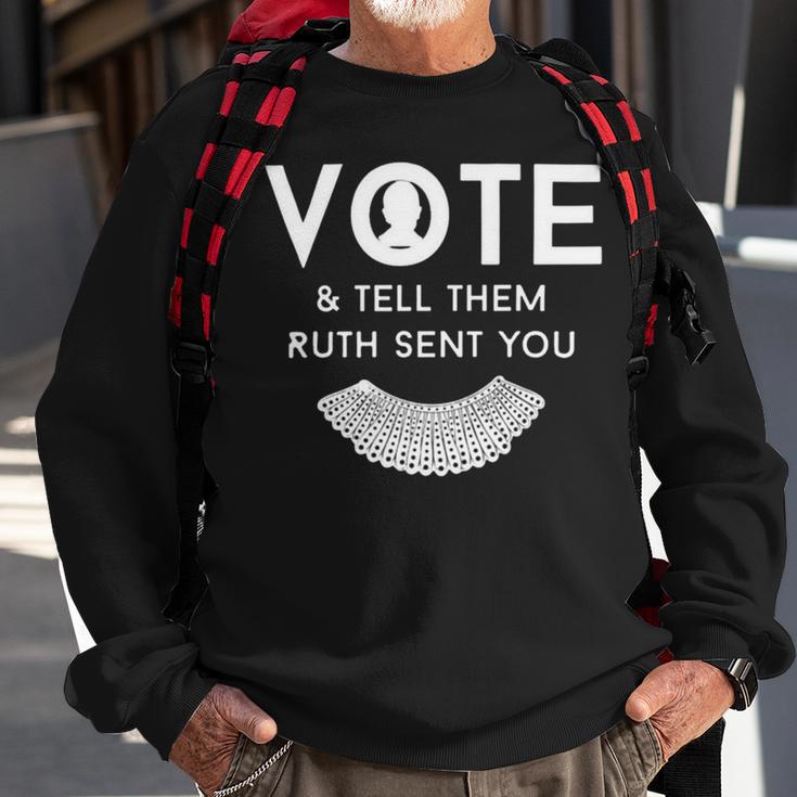 Vote And Tell Them Ruth Sent You 31 Shirt Sweatshirt Gifts for Old Men