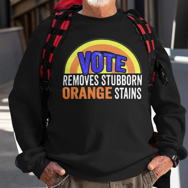 Vote Removes Stubborn Orange Stains 904 Shirt Sweatshirt Gifts for Old Men