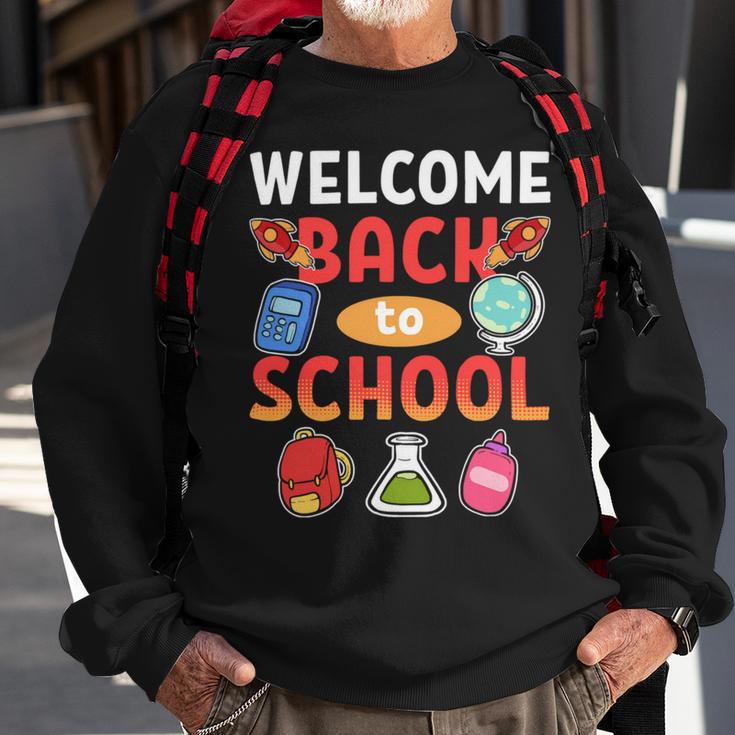 Welcome Back To School School Party 483 Shirt Sweatshirt Gifts for Old Men