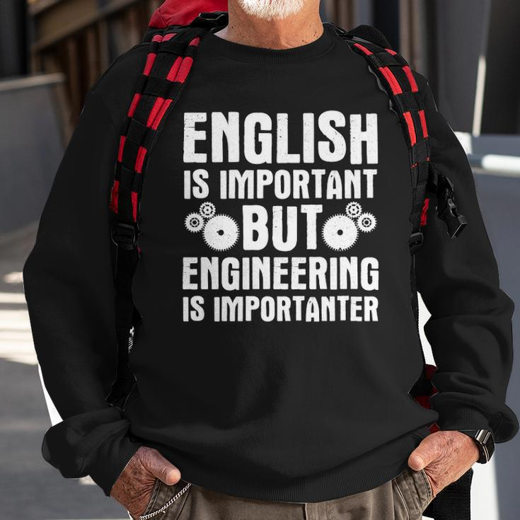 Womens Funny Engineer Design For Men Women Engineering Lovers Sweatshirt Gifts for Old Men