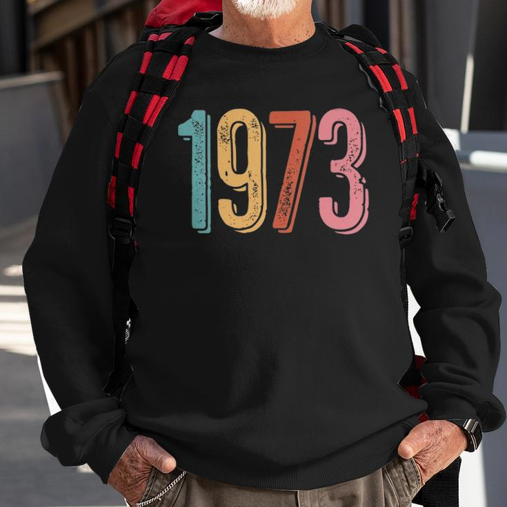 Womens Womens 1973 Pro Roe V3 Sweatshirt Gifts for Old Men