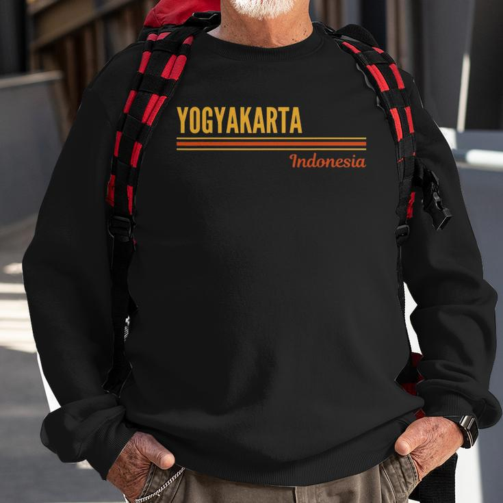 Yogyakarta Indonesia City Of Yogyakarta Sweatshirt Gifts for Old Men