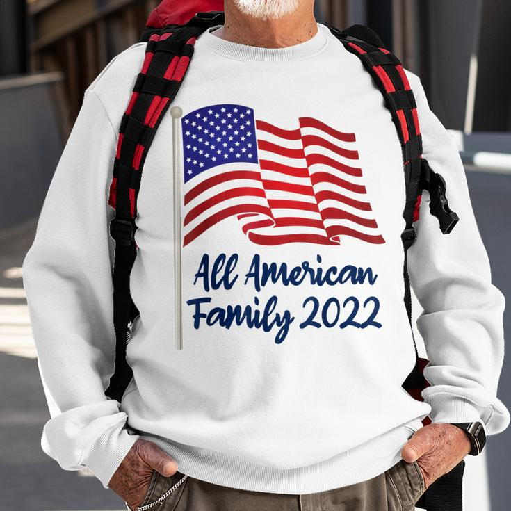 All American Family Reunion Matching - 4Th Of July 2022 Sweatshirt Gifts for Old Men