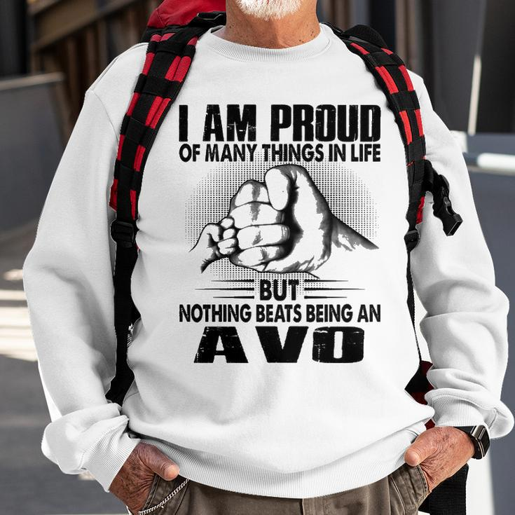 Avo Grandpa Gift Nothing Beats Being An Avo Sweatshirt Gifts for Old Men