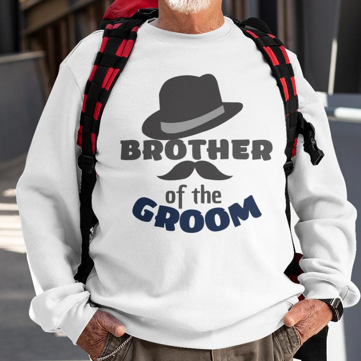 Brother Of The Groom Matching Bridal Party For Family Sweatshirt Gifts for Old Men