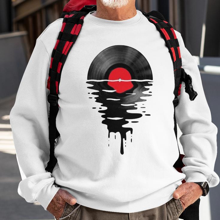 Cool Record Dj Music Sweatshirt Gifts for Old Men