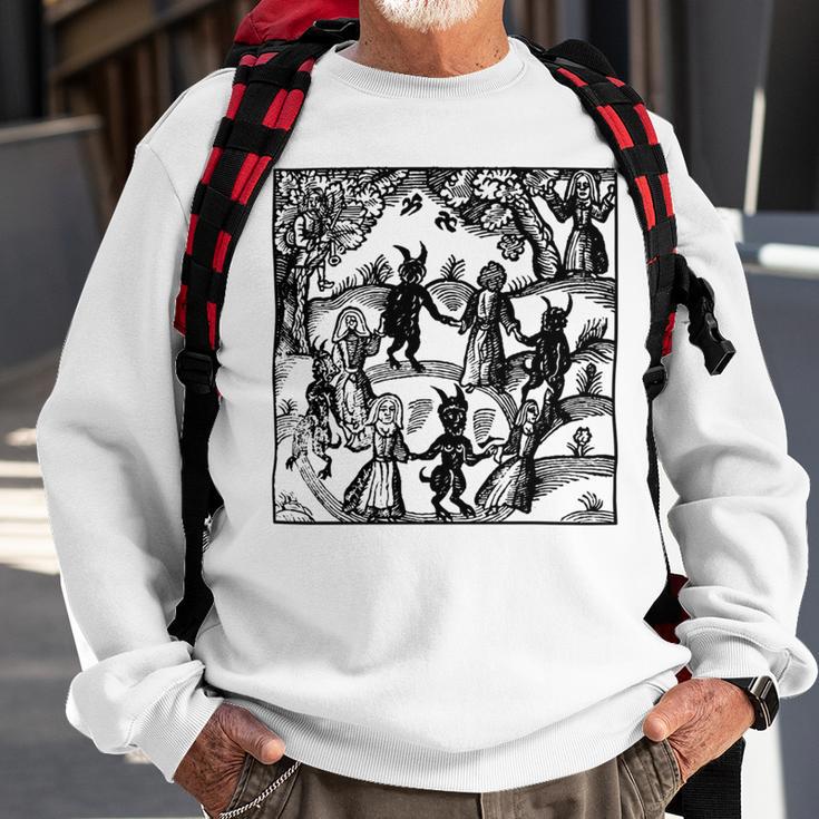 Dance With The Devil Sweatshirt Gifts for Old Men