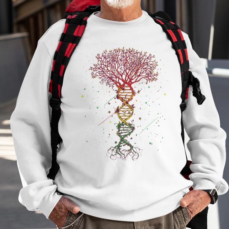 Dna Tree Life Funny Sweatshirt Gifts for Old Men