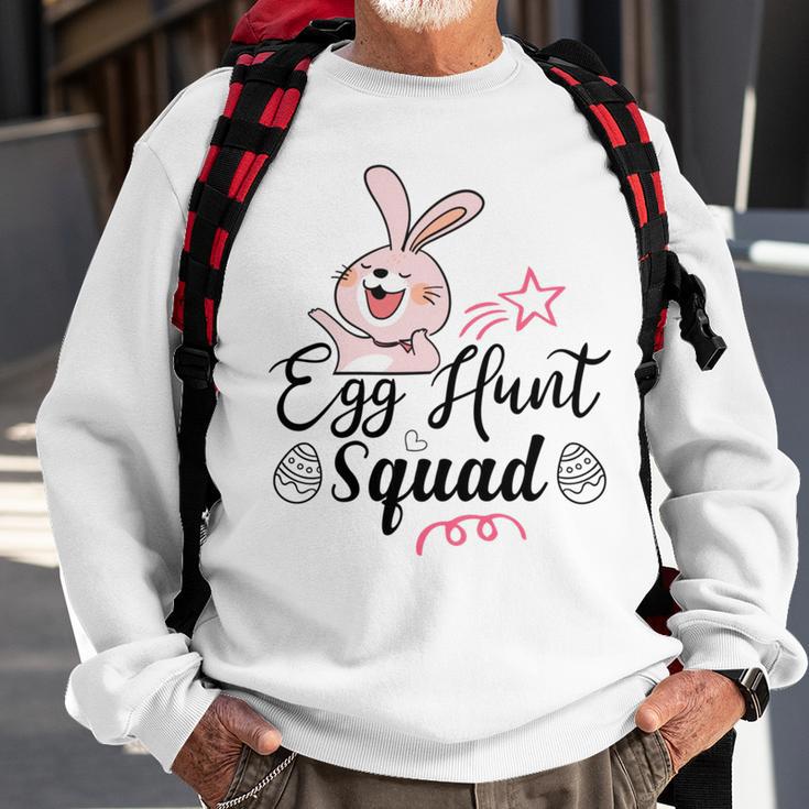 Egg Hunt Squad Sweatshirt Gifts for Old Men