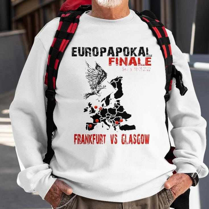 Europapokal Finale 2022 Frankfurt Vs Glasgow Sweatshirt Gifts for Old Men
