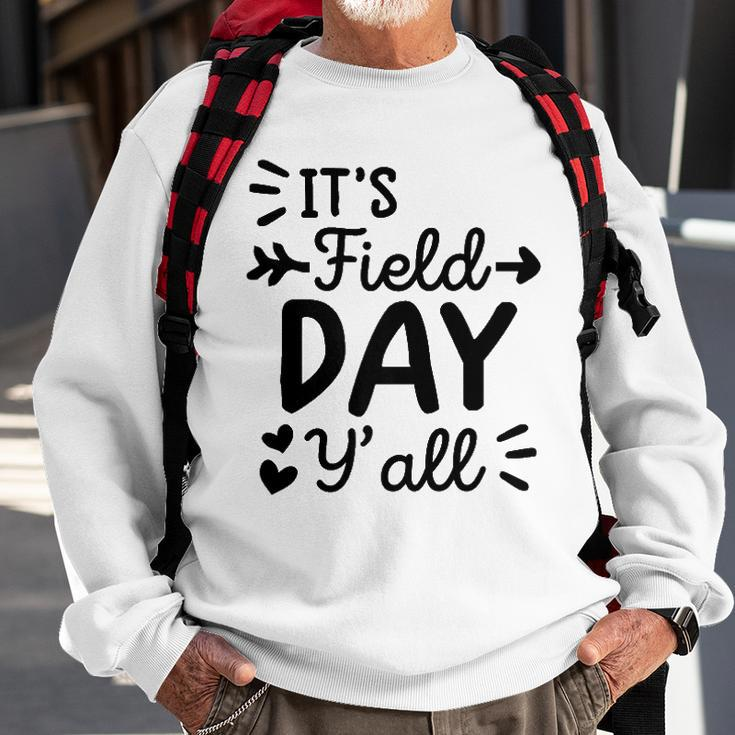 Field Day Green For Teacher Field Day Tee School Sweatshirt Gifts for Old Men