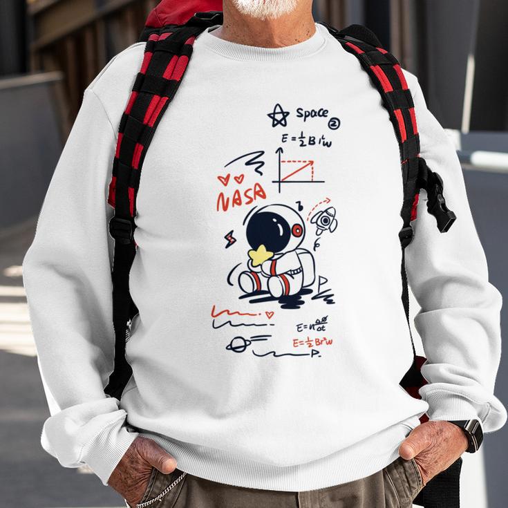 Formula Astronout Space V2 Sweatshirt Gifts for Old Men