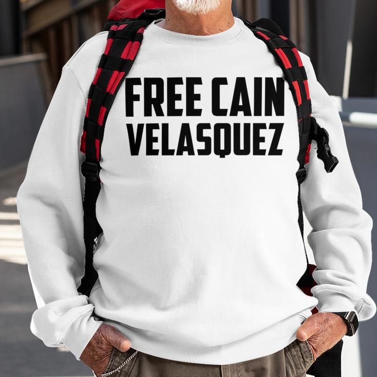 Free Cain Velasquez V5 Sweatshirt Gifts for Old Men