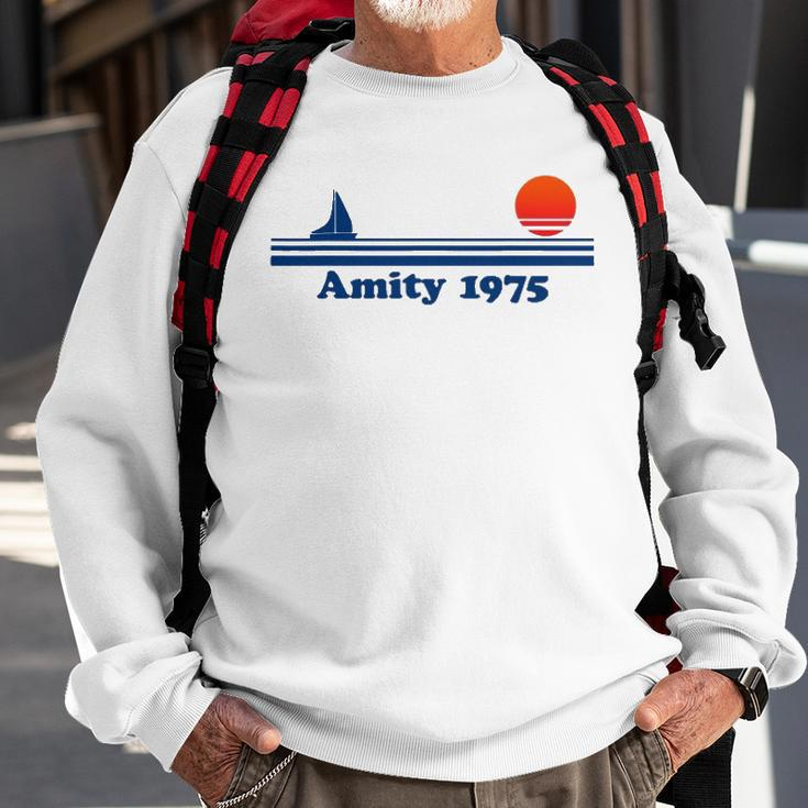 Funny Amity Island Bait And Tackle Retro Fishing Sweatshirt Gifts for Old Men