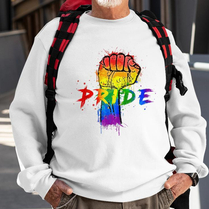 Gay Pride Lgbt For Gays Lesbian Trans Pride Month Sweatshirt Gifts for Old Men