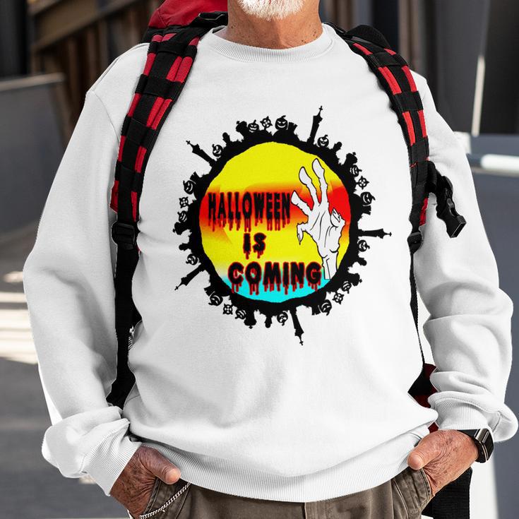 Halloween Time Is Coming Sweatshirt Gifts for Old Men