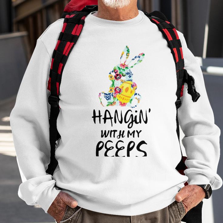 Hangin With My Peeps 837 Shirt Sweatshirt Gifts for Old Men