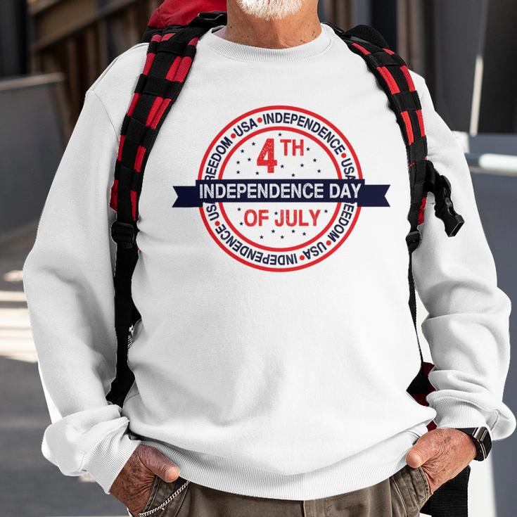 Happy 4Th Of July Usa Freedom Sweatshirt Gifts for Old Men