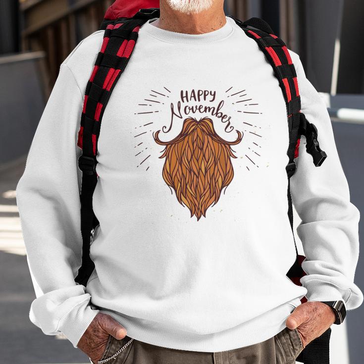 Hello November V2 Sweatshirt Gifts for Old Men