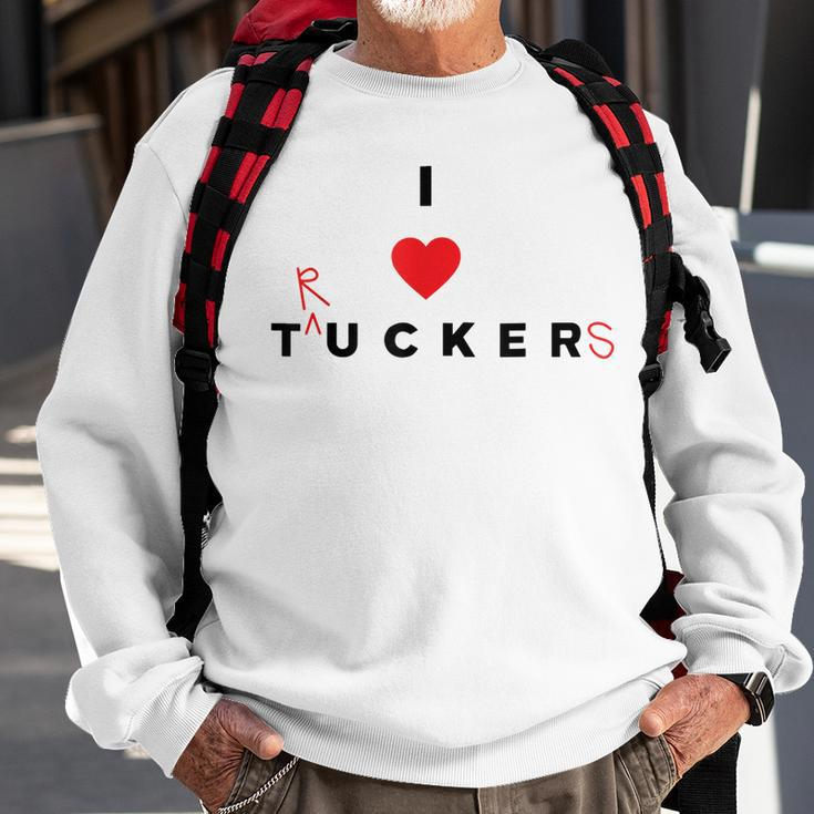 I Love Tucker Funny Trucker Funny Sweatshirt Gifts for Old Men