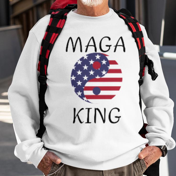 King Maga Sweatshirt Gifts for Old Men