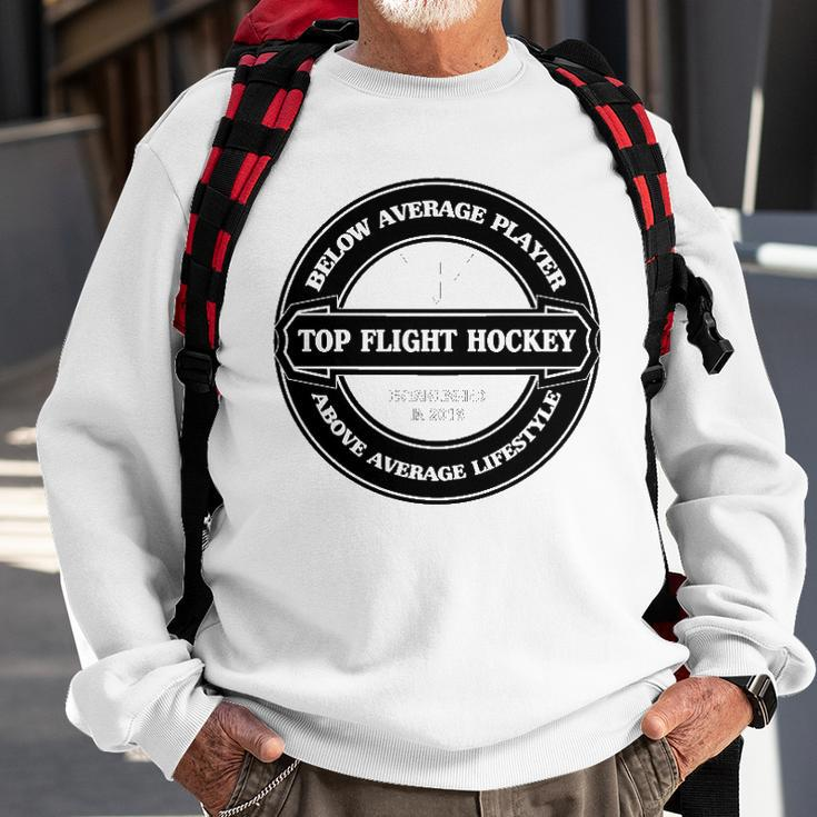 Lifestyle Top Flight Hockey Sweatshirt Gifts for Old Men