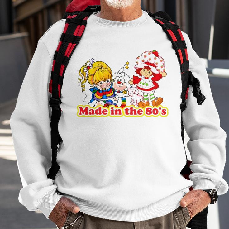Made In The 80S Baby Retro Vintage Nostalgia Birth Year 1980S Sweatshirt Gifts for Old Men