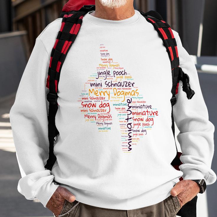 Merry Dog-Mas Jingle Pooch Sweatshirt Gifts for Old Men